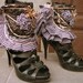 steampunk spats, striped spats, alice in wonderland spats, ankle cuffs, shoe accessoires, spring fashion,mad hatter