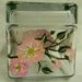 Cookie or candy Jar hand painted with pink cherry blossoms