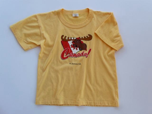 Vintage Canada Moose Tourist Tee - Unisex