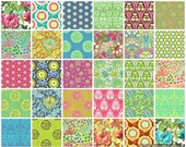 Soul Blossoms by Amy Butler-- 66- 5 INCH  Charm Pack Quilting Fabric Squares