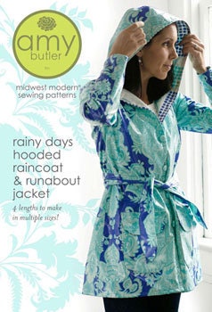 Rainy Day Raincoat Runabout- Midwest Modern- Sewing Patterns by Amy Butler