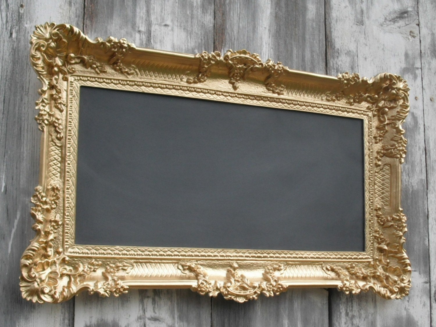 HOLLYWOOD REGENGY WEDDING Chalkboard Ornate Baroque French Country Gold Menu Board Seating Memo Board Sign