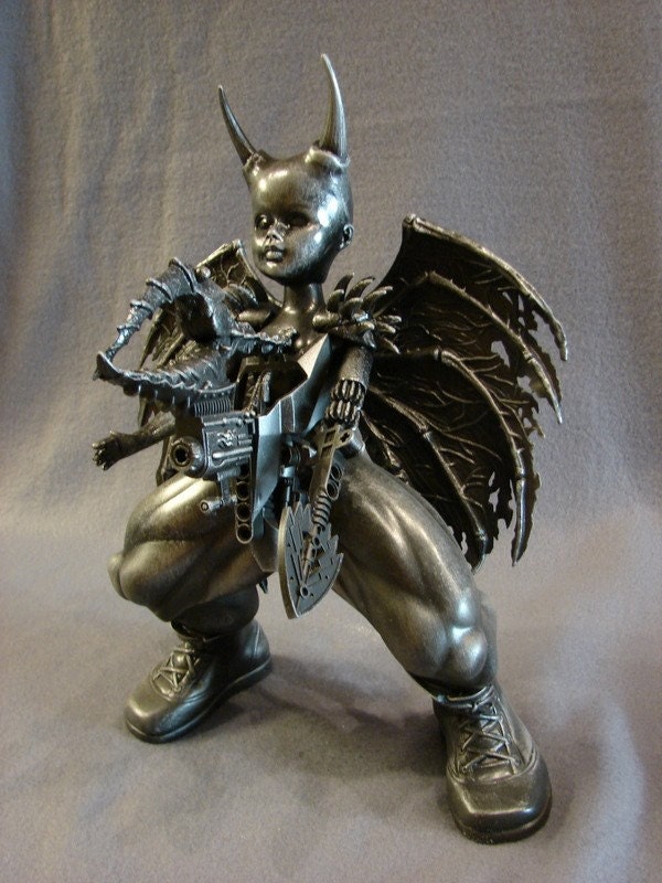 Sekhmet,  From the Toypocalypse series by Adrian Prazen