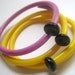 RESERVED for CynicalGirl Mary   Vintage Knitting Needle Bracelets Licorice Allsorts Medium OOAK