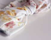 Sunny Floral - Knotted Turban Style Headband