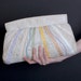 Vintage 80s Pastel Leather Patchwork Shoulder Bag