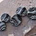 Black Raven Tribal Beads - Handmade Ceramic Beads