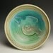 Handcrafted white stoneware serving bowl - 490