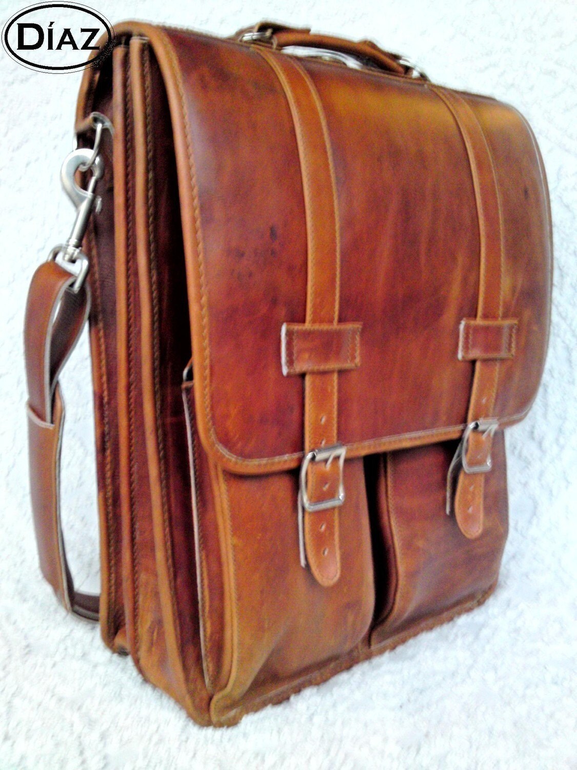 Satchel Backpack Leather