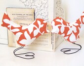 Wedding Cake Topper Love Birds, Autumn Rust Orange, White Leaves, Outdoor Wedding, Summer Wedding, Wedding Gift