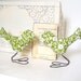 Wedding Cake Toppers Love Birds, Summer Green, White Flower, Outdoor Wedding, Wedding Gift