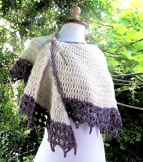 Hydrangea Shawl PDF Crochet Pattern
