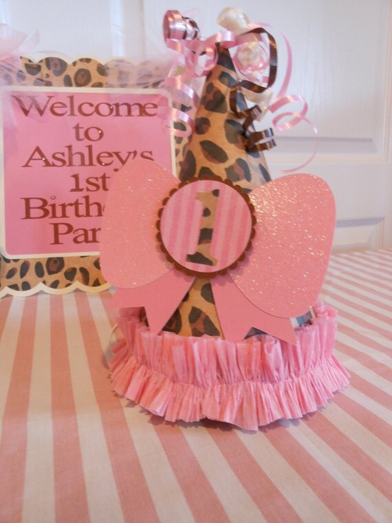 Save 15%-1st Birthday Petite Birthday Leopard Party Package Il_570xn