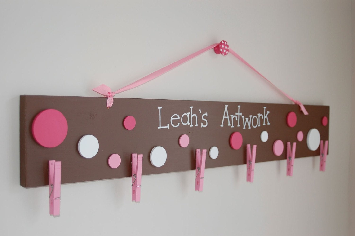 Personalized Wooden Art Hanger-Large Size
