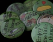 Zombie Apocalypse Buttons- Zombieland Tribute Buttons