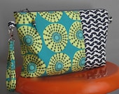 Amy Butler Lark - Medium Dusty Hipster Wristlet Clutch Bag