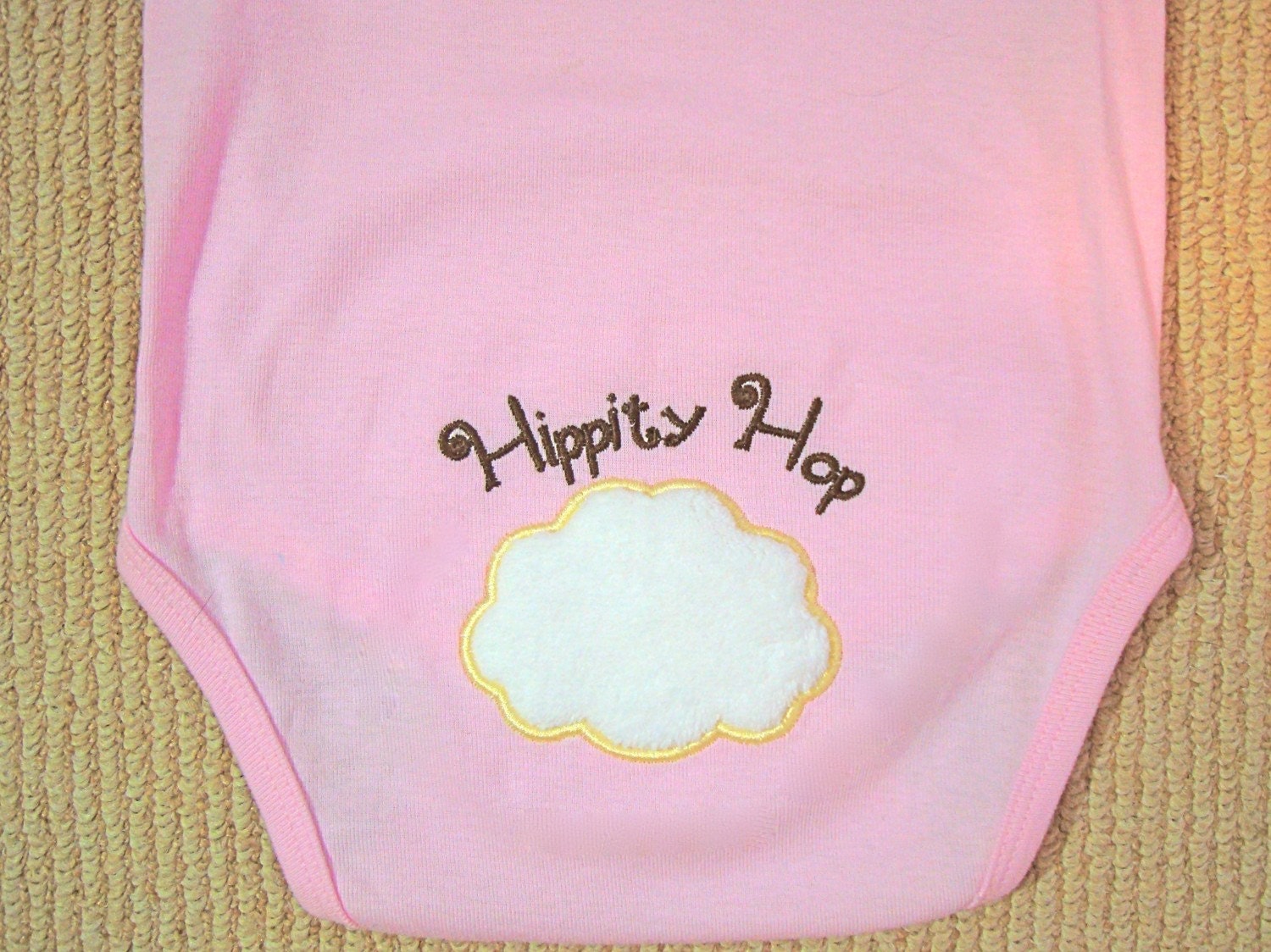 Easter Bunny or Chick Tushie Onesie