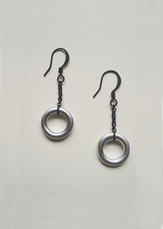 SALE 30% OFF minimalist ring earrings