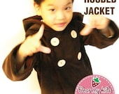 Unisex warm hoodie jacket patterns ((12 months upto age 6))