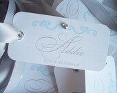 Custom Bouquet Tags