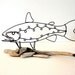 Trout Wire Sculpture