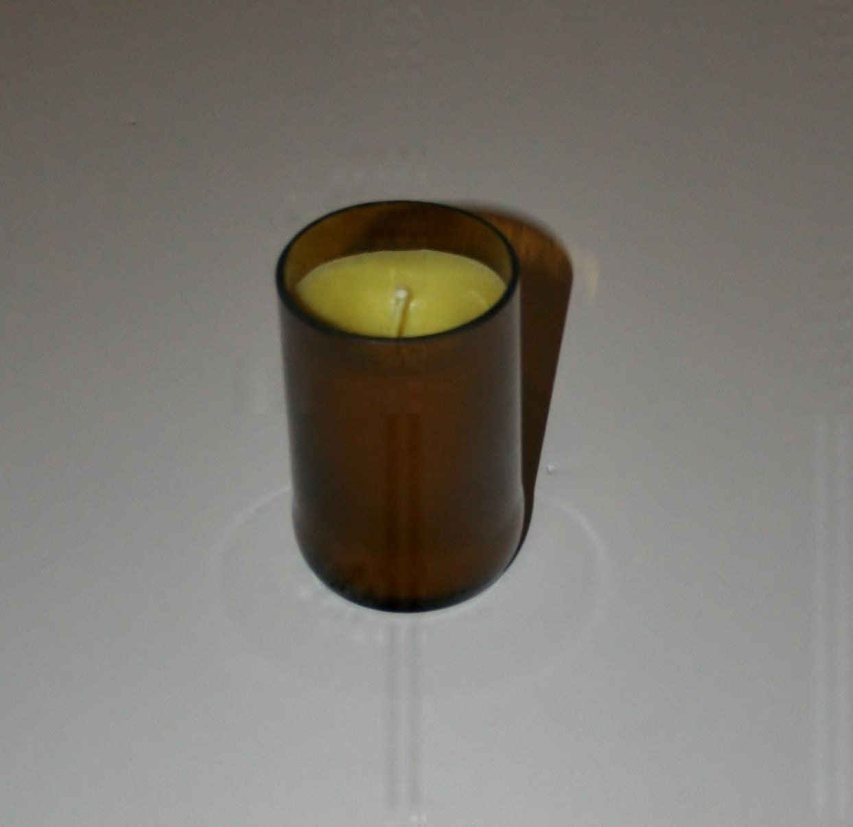 Lemongrass and Cinnamon Recycled Bottle Candle