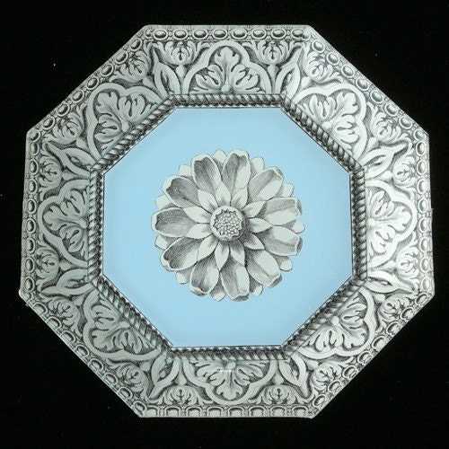 Blue B/W Plate