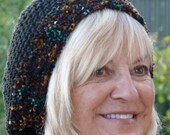 Hat Slouchy Black Woman Crochet