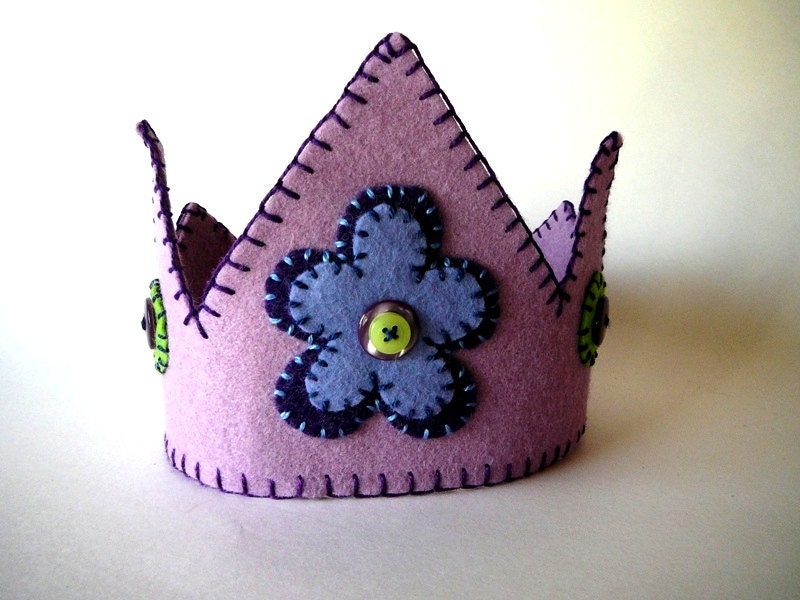 Felt Flower Crown, Any Color You Choose