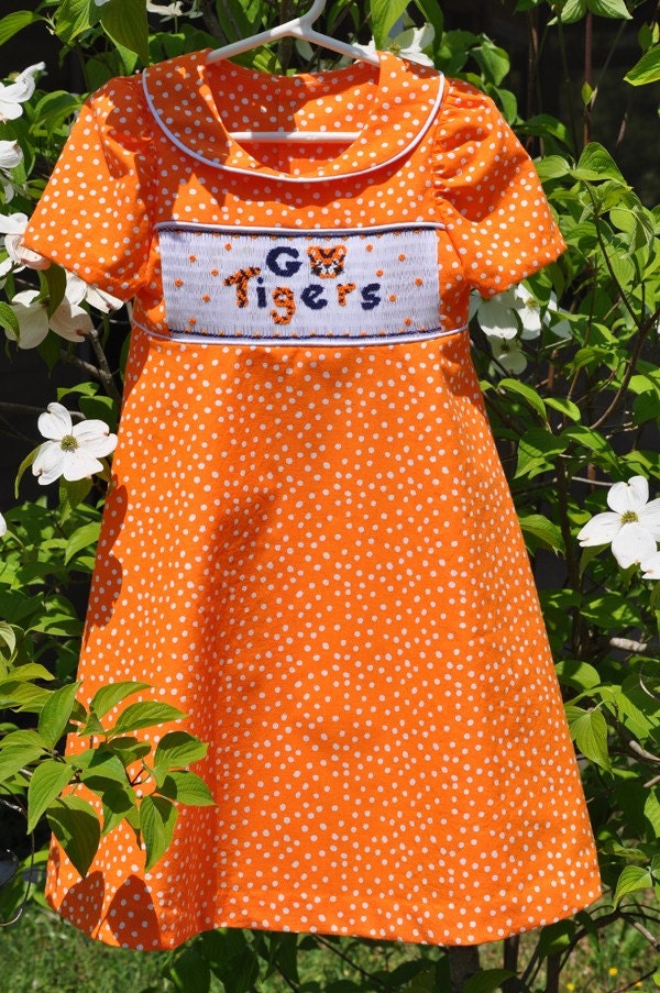 Children's Smocked Dress - Annika - Available