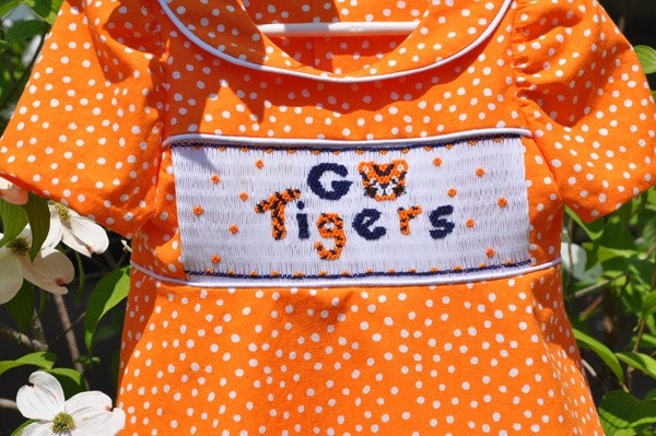 Children's Smocked Dress - Annika - Available