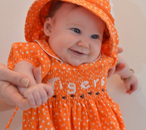 Girl's Hand Smocked Romper - Spirit - Available