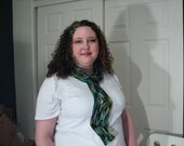 Wren Scarf in treefort colors, skinny