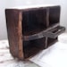 ANTIQUE Old FarmHouse Tote Carrier Wood/Wooden- Quirky Extreme PRIMITIVE - Great Old Barn Find