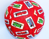 BALLOON BUDDIES, Thomas the Train, balloon ball, red, train, fabric, balloon cover, balloon, ball, toy, boy, boy toy, kids, children