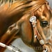 Cowhorse in Action Print 11 x 14