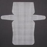 13 by 14 Plastic Canvas Purse Form