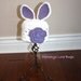 Hoppy Easter Bunny Crochet Beanie for Boy or Girl - Newborn to 4T Sizes