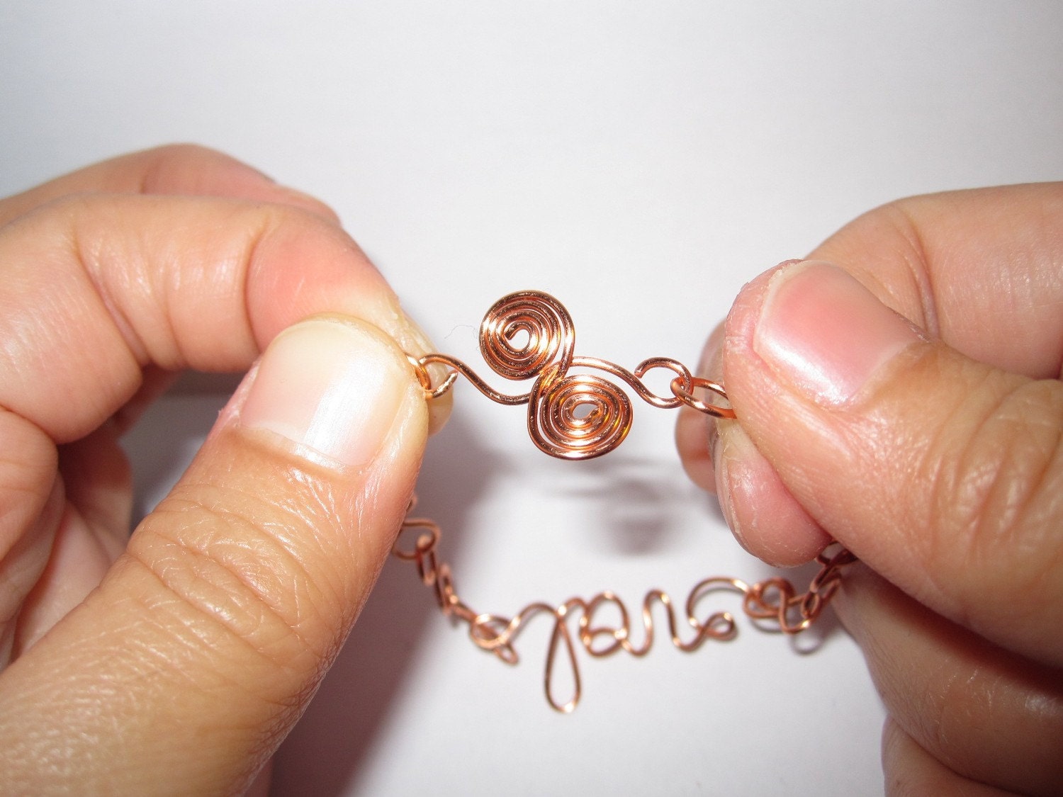 Love Bracelet Infinity Copper Wire Wrapped Friendship Bracelets Anniversary Birthday Gifts