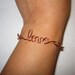 Love Bracelet Infinity Copper Wire Wrapped Friendship Bracelets Anniversary Birthday Gifts