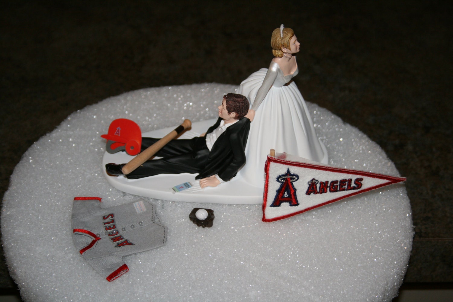 Baseball Wedding Cake