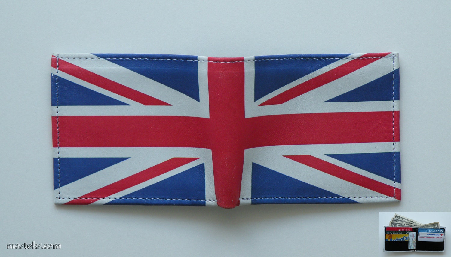british flag wallet