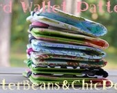 Card Wallet.  PDF Pattern.  This is NOT a Finished Product. - - Make and Sell.