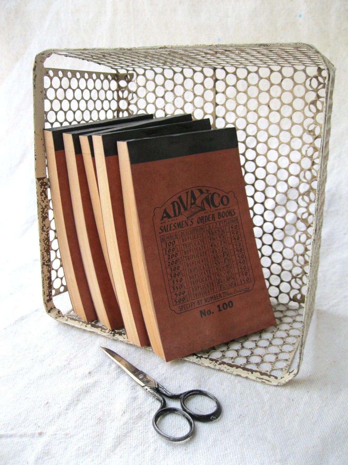 Vintage Paper Pads 1940s Supplies Salesmen's Order Books 5 Unused from Tessiemay