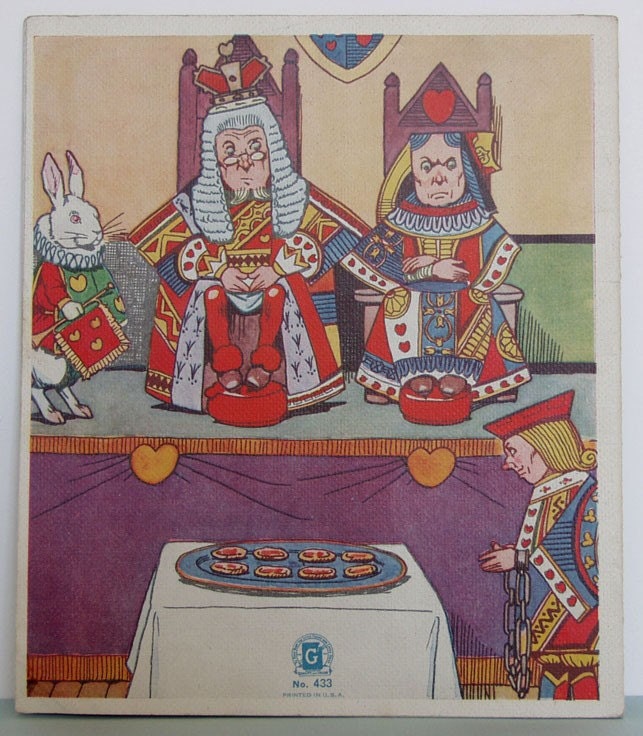 1930s Alice in Wonderland Book with Great Color Ilustrations