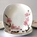 Peach Blossom Poppytrail Bread and Butter Plates