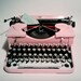 Pink Royal Typewriter - Reserved for Samantha