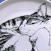 Serving Plate - Cat Sleeping