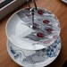 Hand Drawn Peacock Cake Stand