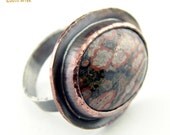 Leopard Jasper Ring